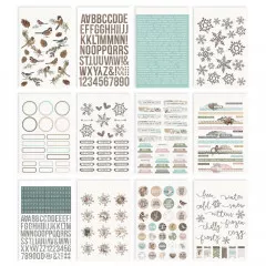 Simple Stories Sticker Book - Simple Vintage Winter Woods