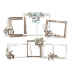 Chipboard Frames - Winter Wood