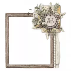 Chipboard Frames - Winter Wood