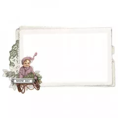 Chipboard Frames - Winter Wood