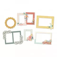 Chipboard Frames - Wildflower