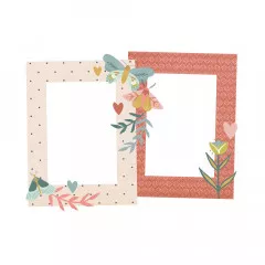 Chipboard Frames - Wildflower