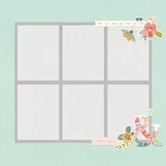 Simple Pages Page Pieces - Wildflower