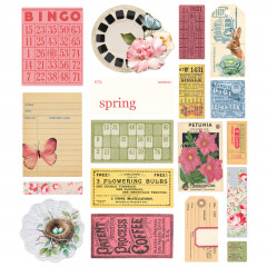 Ephemera - Simple Vintage - Spring Garden