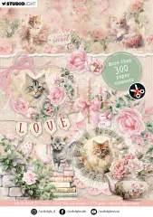 Studio Light - Die-Cut Paper Pad - A Cat's Secret Studio Light - Die-Cut Paper Pad - A Cat's Secret