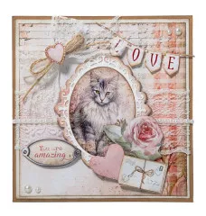Studio Light - Die-Cut Paper Pad - A Cat's Secret