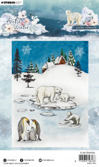 Studio Light Clear Stamps - Arctic Winter Nr. 584 - Arctic Elements