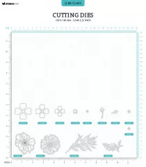 Studio Light Cutting Die - Blooming Flowers