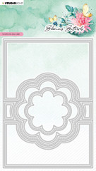 Studio Light Cutting Die - Flower Zig Zag Card