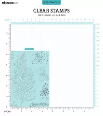 Studio Light Clear Stamps - Lilac Flowers