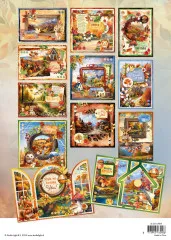 Studio Light A4 Card Making Pad - Charming Autumn