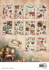 Studio Light - Die-Cut Paper Pad - Cottage Christmas - Elements