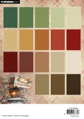 Studio Light - Unicolor Paper Pad - Cottage Christmas