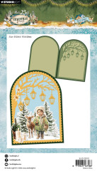Studio Light - Cutting Dies - Christmas Forest - Card Shape