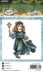 Studio Light - Clear Stamps - Christmas Forest - Xmas Girl