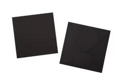 Studio Light - 6x6 Cards & Envelopes - Black