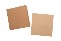 Studio Light - 6x6 Cards & Envelopes - Kraft