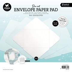 Studio Light - Die-Cut Envelope Paper Pad EA5 for A5 Cards