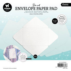 Studio Light - Die-Cut Envelope Paper Pad EA6 for A6 Cards