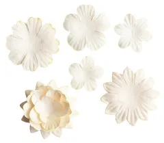 Studio Light - Essentials Nr. 14 - Cream Paper Flowers