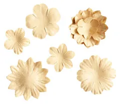 Studio Light - Essentials Nr. 15 - Kraft Paper Flowers