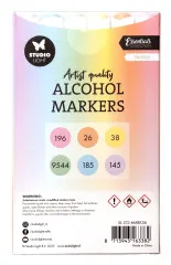 Studio Light - Alcohol Markers - Pastels