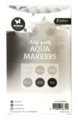 Studio Light - Aqua Markers - Greytones