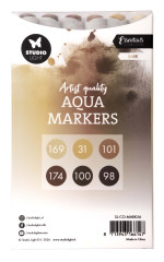 Studio Light - Aqua Markers - Bark