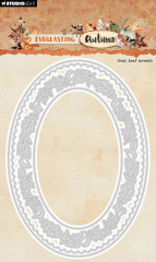 Studio Light - Cutting Dies - Everlasting Autumn Nr. 880 - Oval Leaf Wreath