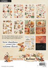 Studio Light - Die-Cut Paper Pad - Everlasting Autumn