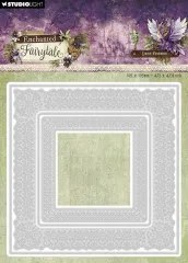 Studio Light - Cutting Dies - Enchanted Fairytale - Lace Frames Square