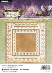 Studio Light - Cutting Dies - Enchanted Fairytale - Lace Frames Square