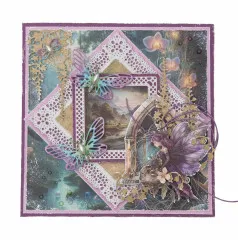 Studio Light - Cutting Dies - Enchanted Fairytale - Lace Frames Square