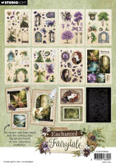 Studio Light - Die-Cut Paper Pad - Enchanted Fairytale