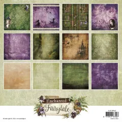 Studio Light - 8x8 Background Papers - Enchanted Fairytale