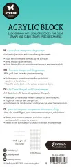 Studio Light Acrylblock für Clear Stamps (15x7cm)