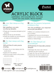 Studio Light Acrylblock für Clear Stamps (5x8cm)