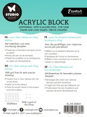 Studio Light Acrylblock für Clear Stamps (5x8cm)