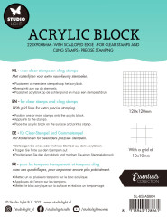Studio Light Acrylblock für Clear Stamps (12x12cm)
