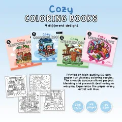 Studio Light - Coloring Book - Cozy - Essentials Nr. 5