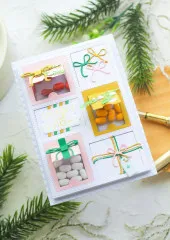 Studio Light - Christmas Cutting Dies - Advent Cardshape