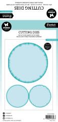 Studio Light - Essentials Cutting Dies - Torn Edge Cutting Die - Folded Card Circle