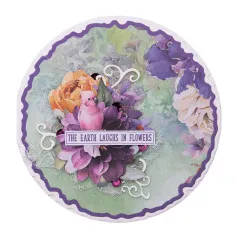 Studio Light - Essentials Cutting Dies - Torn Edge Cutting Die - Folded Card Circle