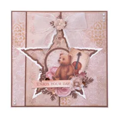 Studio Light - Essentials Cutting Dies - Torn Edge Cutting Die - Torn Star Shape