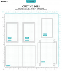 Studio Light Cutting Die - Essentials Nr. 497 - Book Gift Box