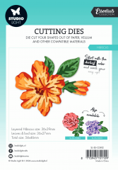 Studio Light - Cutting Dies - Essentials Nr. 812 - Hibiscus