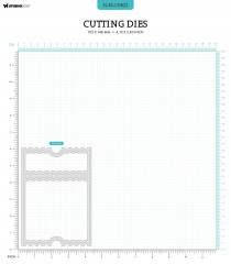 Studio Light - Cutting Dies - Essentials Nr. 822 - Ticket Shape