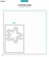 Studio Light - Cutting Dies - Christmas Essentials Nr. 839 - Star Folding Card