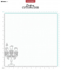 Studio Light - Cutting Dies - Christmas Essentials Nr. 849 - Classic Candlestick