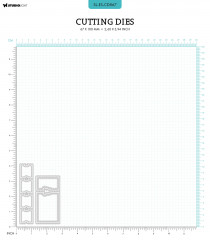 Studio Light - Cutting Dies - Christmas Essentials Nr. 867 - Ticket Christmas